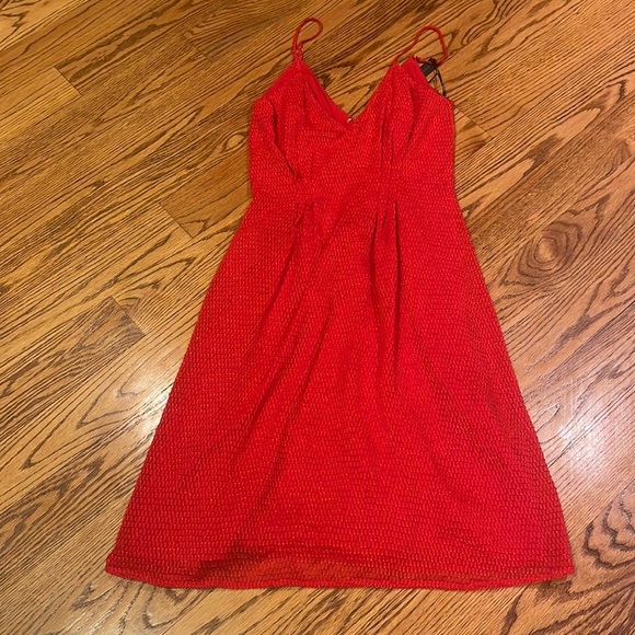 NWT House of Harlow x Revolve Woman’s Red Dress Size L - Picture 1 of 5
